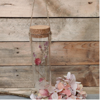 droogbloemen in glas